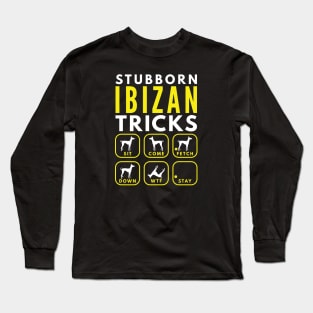 Stubborn Ibizan Tricks - Dog Training Long Sleeve T-Shirt